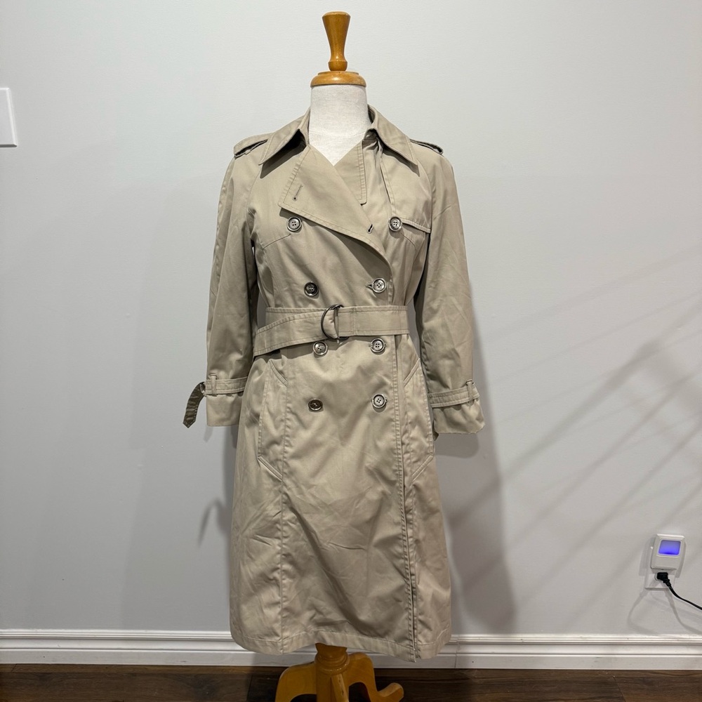 London fog trench coat